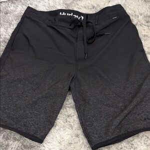 Hurley Black Charcoal Ombre Board Shorts